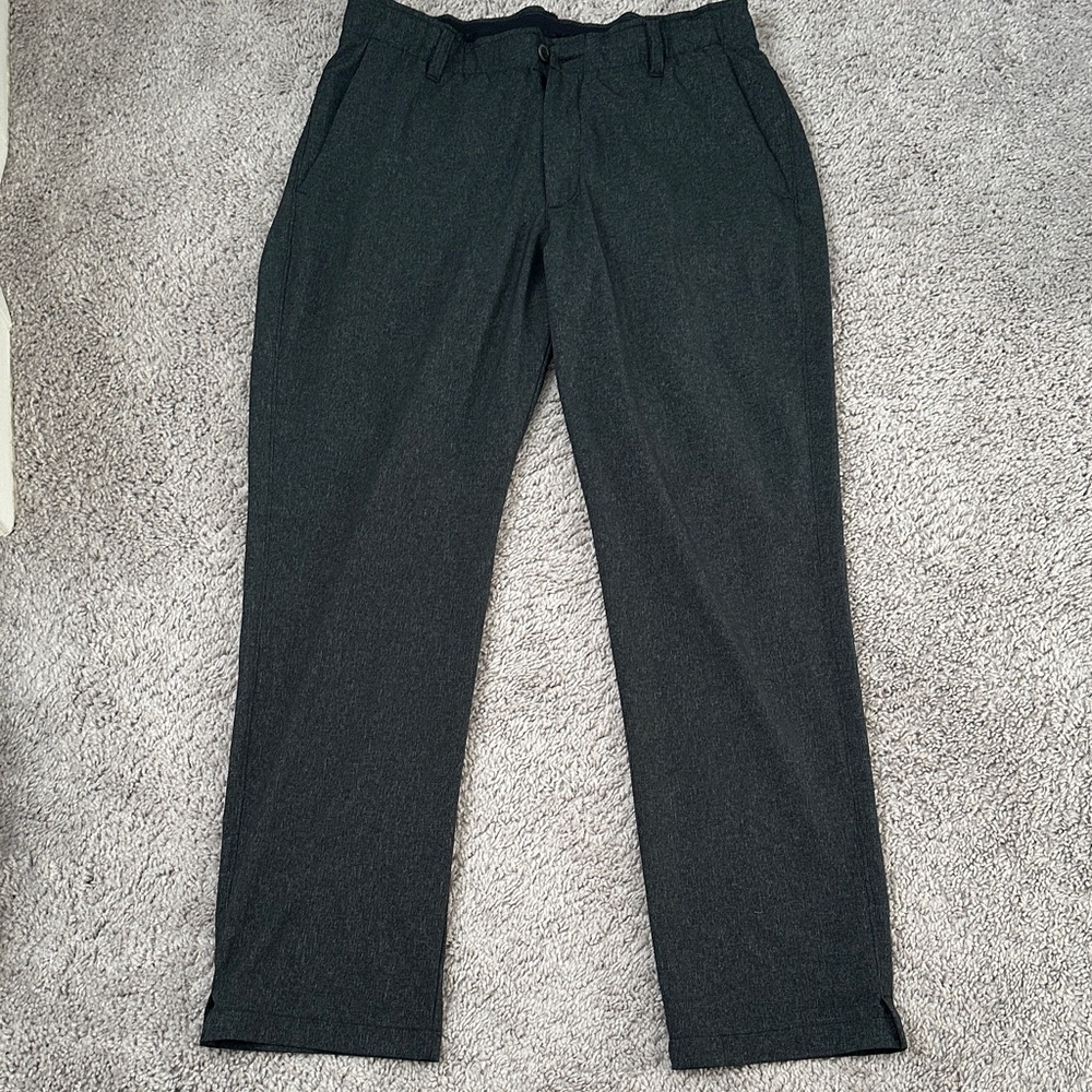 Men's Under Armour Airvent Black Golf Pants